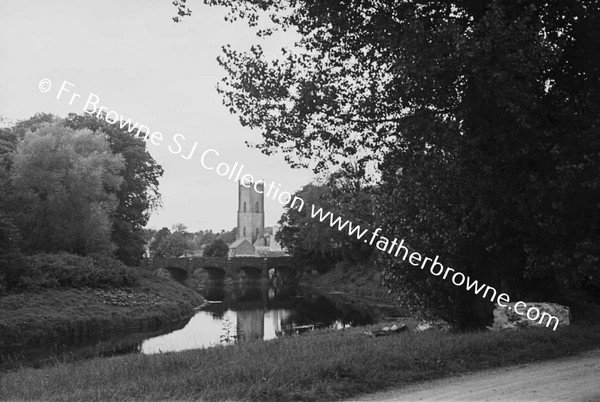 MOORE ABBEY  VIEW OF RIVER BARROW